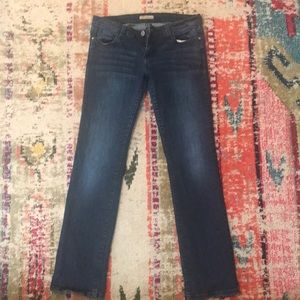 Guess slim fit straight cut indigo jeans